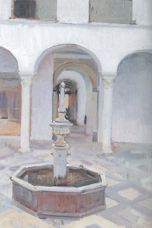 Joaquin Sorolla Atrium fountain